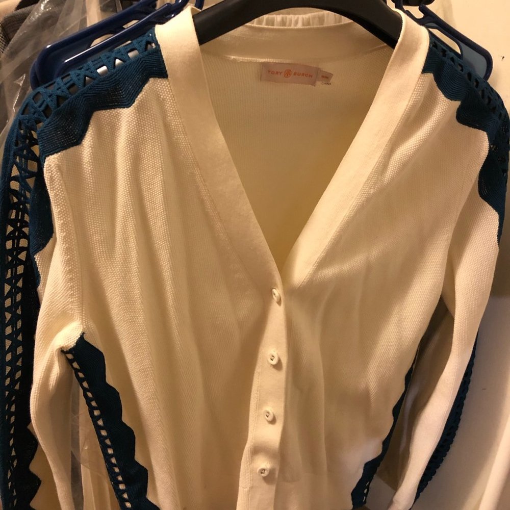 Tory Burch Sweater Cardigan NEW